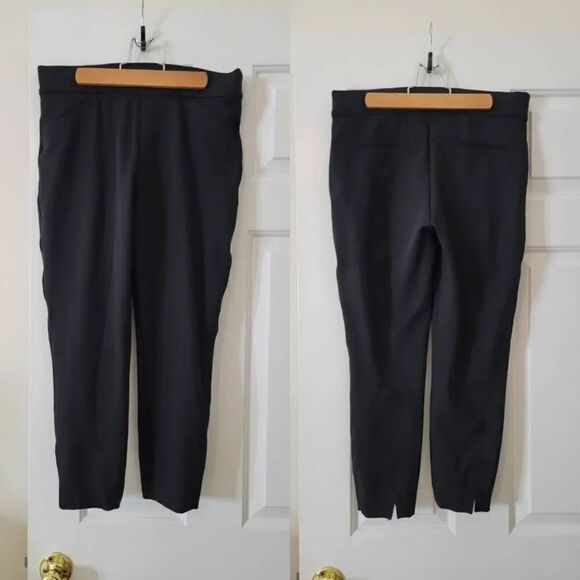 Spanx Perfect Black Pant Back Seam Skinny Pants - 20251Q Sz L - Picture 2 of 7